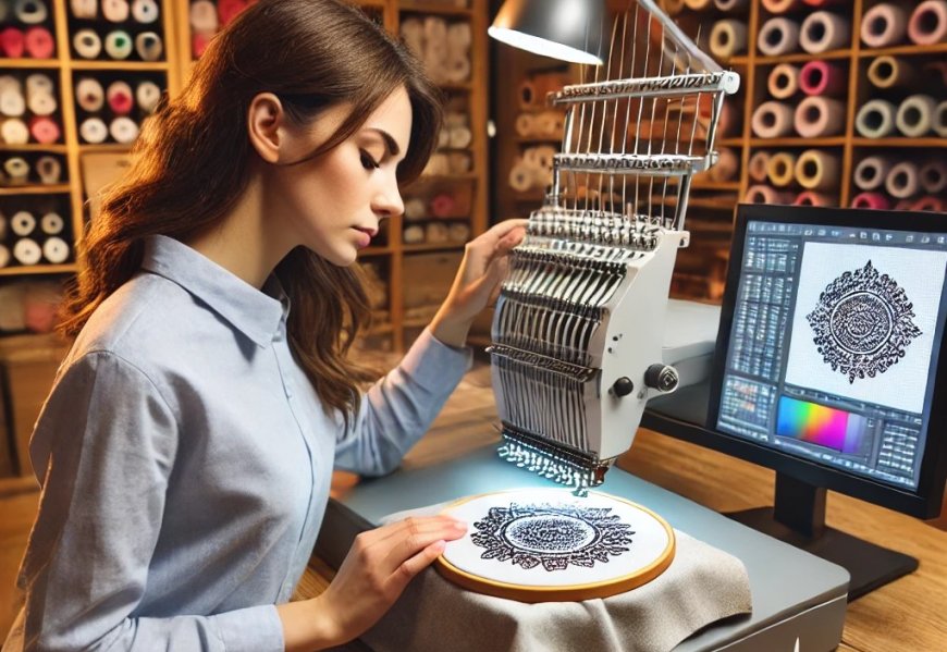 Designs Conversion for ZSK Embroidery Machines