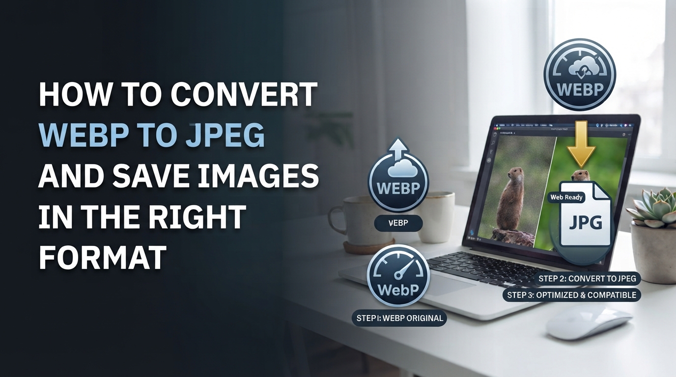 How to Convert WEBP to JPEG and Save Images in the Right Format